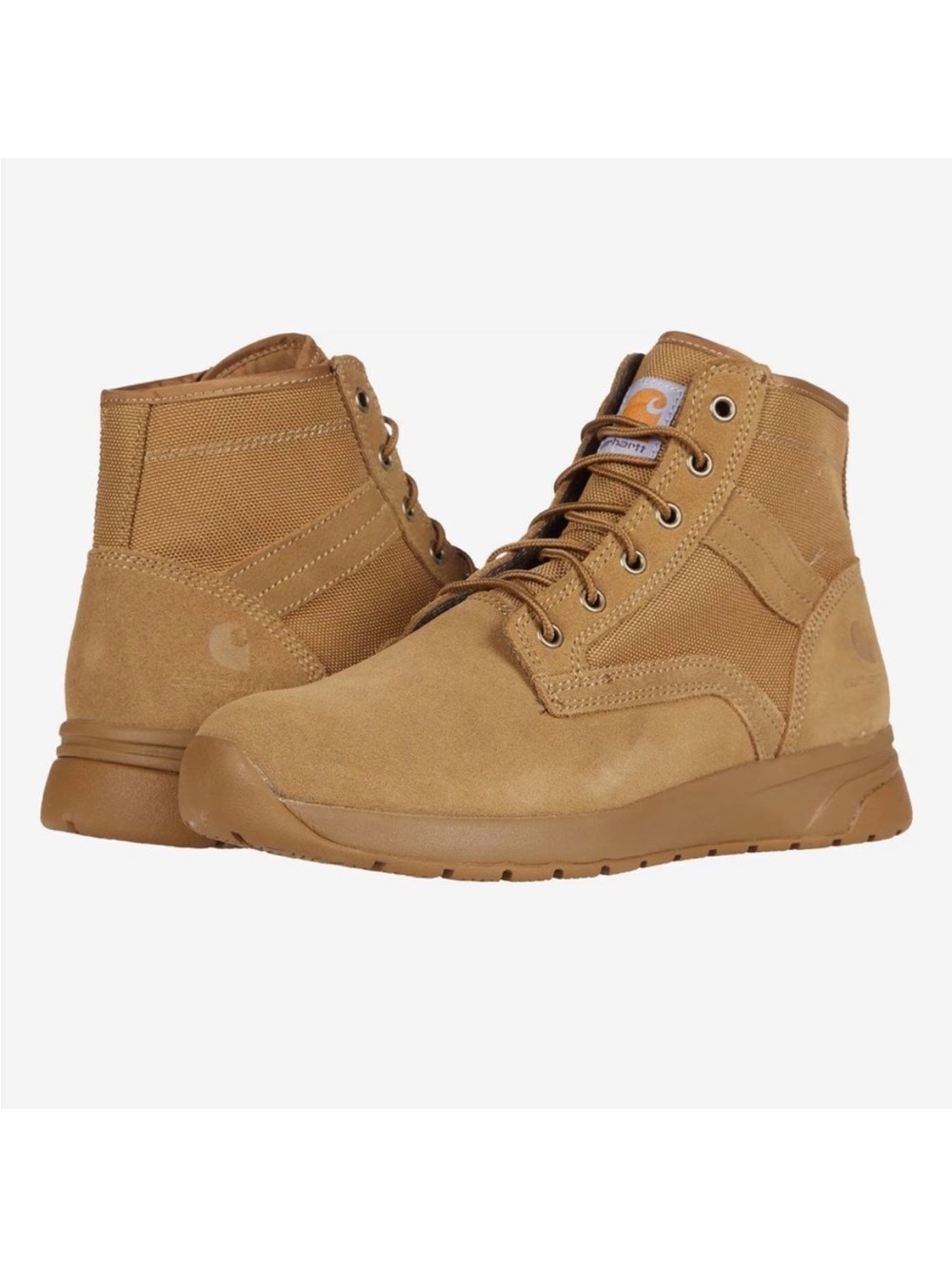 Carhartt Force 5" Lightweight Sneaker Boot Soft Toe Coyote Men’s Workwear 10.5